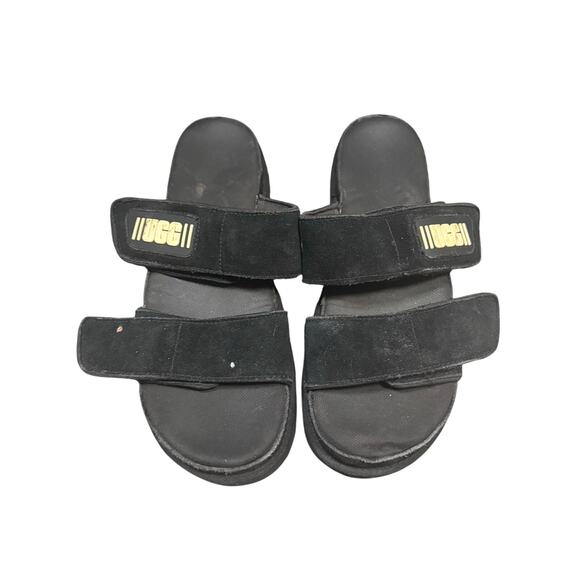 UGG Women's Greer Slide Logo Sandal Size 10 - Picture 1 of 6